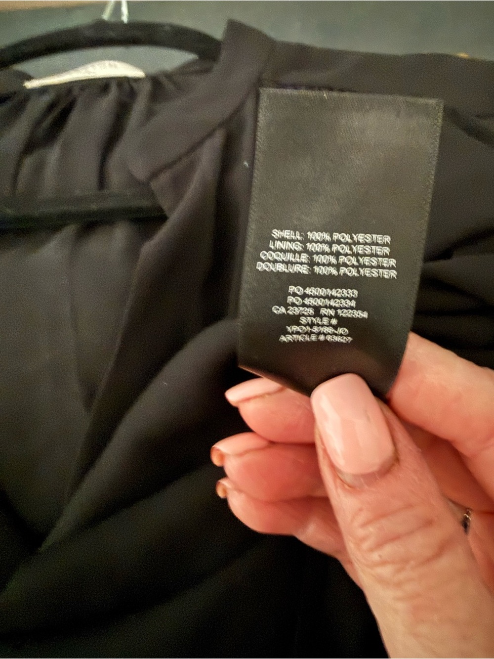 Aritzia Babaton Black Dress tie waist – Size XS - Picture 4 of 7